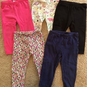 12 month girl pants/leggings